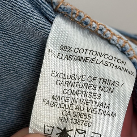 R Jeans Super High Rise Distressed Jeans - Picture 7 of 13